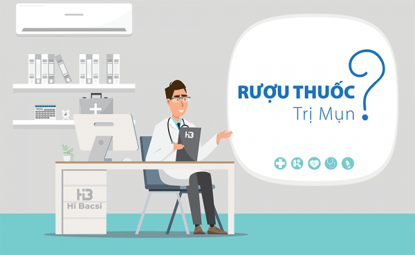 Rượu Thuốc TRị Mụn